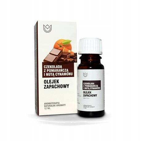 Vonný olej Prírodné arómy čokoláda, pomaranč a škorica 12 ml