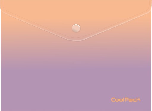 CoolPack obálka A4 s patentným uzáverom Gradient berry