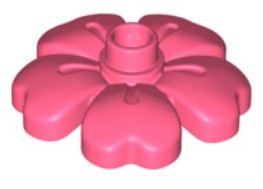 LEGO DUPLO 84195 FLOWER FLOWER koral NOVINKA (4g)
