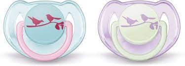 Ortodontický cumlík Philips Avent, symetrický silikón, 6 m +