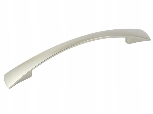 SATIN METAL BURCH NÁBYTOK ÚCHYTKA DN90 UN90 PRIESTOR 128 MM / 183 MM