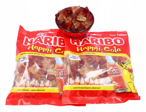Haribo Happy Cola želé 175g DE