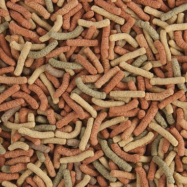 Pond Sticks Miešané krmivo pre koi kapry v rybníkoch, 5L tyčinky