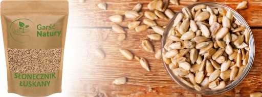 Slnečnica NATURAL lúpaná 1000 g Semená vysokej kvality BEZ GMO 1 kg