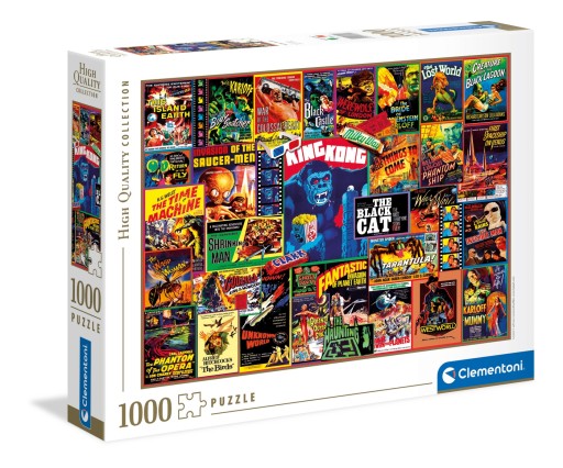 PUZZLE 1000 dielikov THRILLER CLASSICS CLEMENTONI 39602