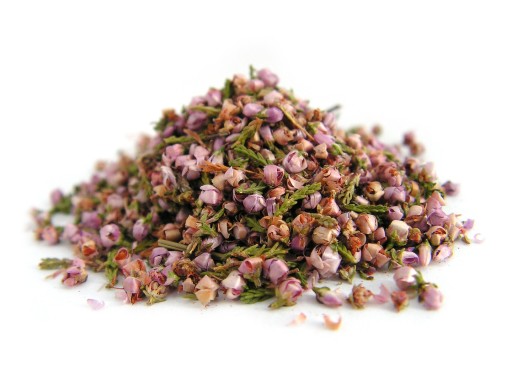 Sušené HEATHER vločky na zdobenie sójových sviečok