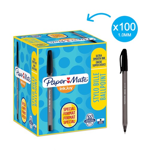 Paper-Mate Inkjoy Black pero 10 kusov