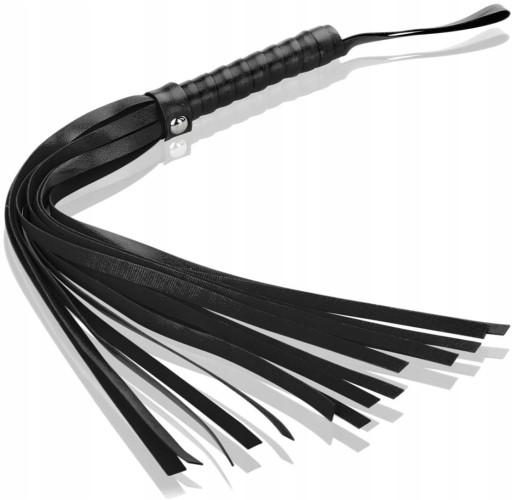 EROTICKÝ BIČ, KOŽENÝ BIČÍK 53 CM PRE DOMÁNU