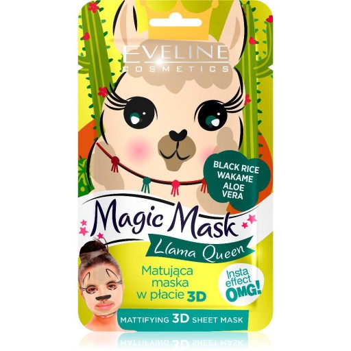 Eveline MAGIC MASK Llama Queen Sheet Mask