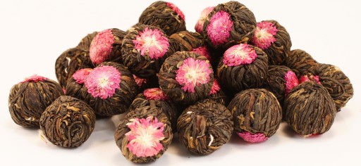 Kvitnúci čaj Black Ball 1 ks