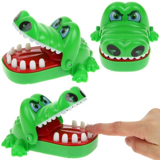 Arkádová hra Crocodile Caiman u zubára Sick Tooth pre rodinné deti