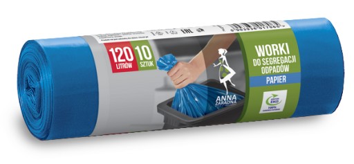 PEVNÉ PAPIEROVÉ VRECKÁ NA ODPAD 120L 10 ks.