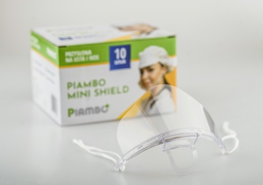 MINI PRILBA ŠTÍT MASKA ÚSTNY NOS PIAMBO SHIELD