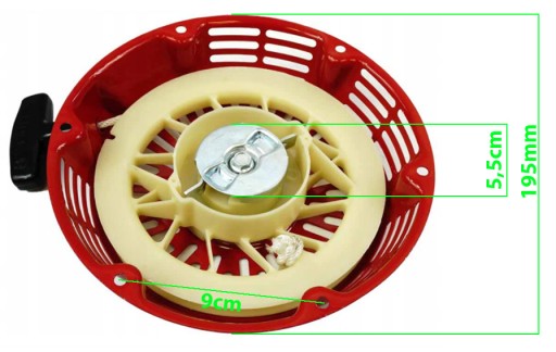 ŠTARTÉR ŠTARTÉR PRE MOTOR HONDA GX240 / 270