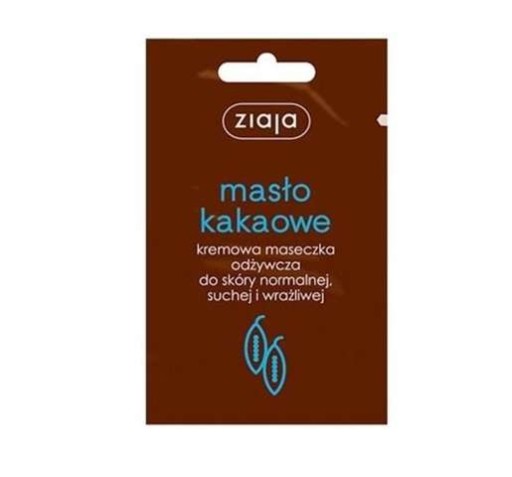 ZIAJA KAKAOVÉ MASLO Výživná maska, 7 ml
