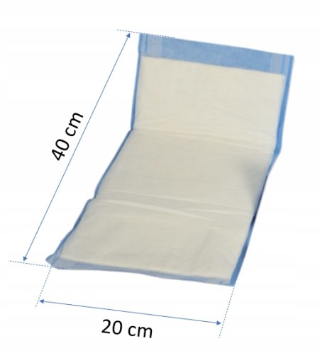 VYSOKO ABSORPČNÝ STERILNÝ KOMPRES 20X40 NEMECKY 1 KS