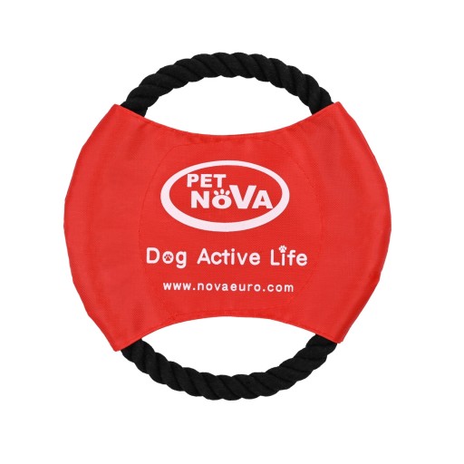 Hračka PET NOVA RINGO zo šnúrky, 19 cm