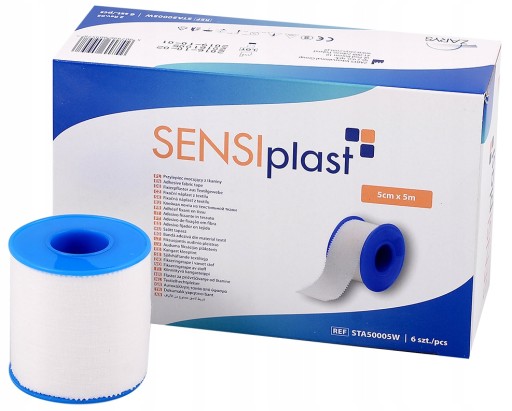 ROLEČKA LEPIACEJ LÁTKY Sensiplast 5 cm x 5 m 1 ks