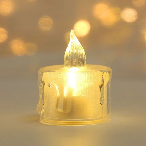 V2 SADA SVIEČKOV LED SVIEČKY VLOŽKY DO GRANES VOSKOVÉ SVIEČKY SVIEČKY 3 ks