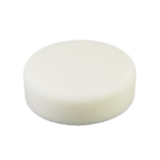 Leštiaci špongia 150 mm x 45 mm, závit M14, biela