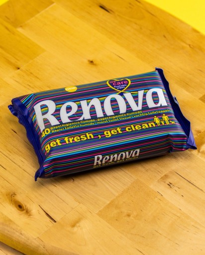 Renova vlhčený toaletný papier 40 kusov
