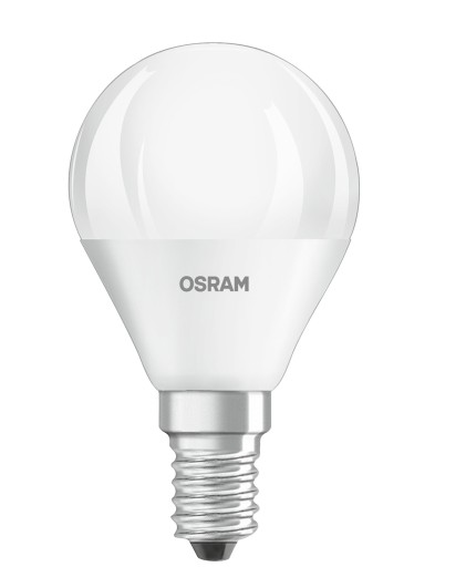 3x LED guľová žiarovka E14 5W = 40W 470lm OSRAM