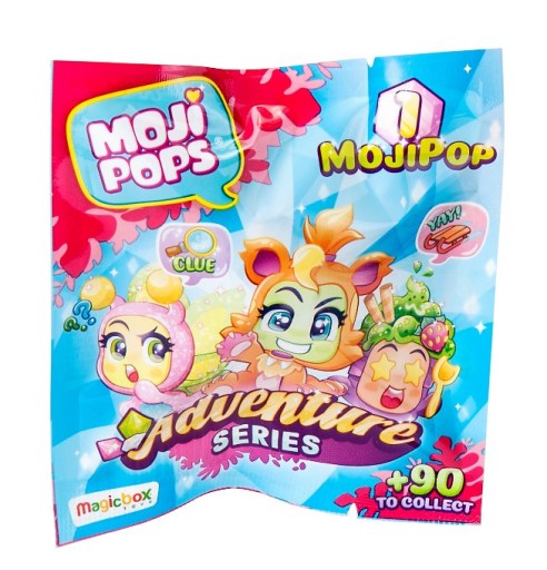 MOJIPOPS Moji Pops Party figúrka vo vrecúšku s ADVENTURE Magic box vrecúško