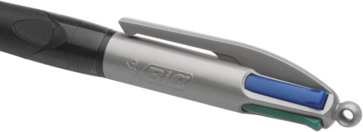 BIC 4COLORS GRIP PRO AUTOMATICKÁ GUĽAČKA 4 FARBY ŠKOLA 4V1 KANCELÁRIA