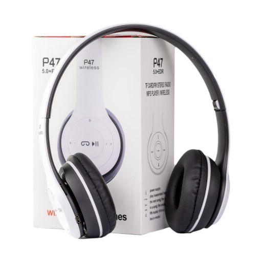 Bezdrôtové slúchadlá MIC BASS HQ 5.0 RADIO SD