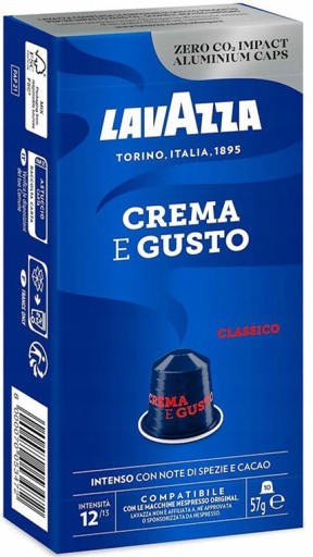Kapsuly NESPRESSO LAVAZZA Crema e Gusto CLASSICO