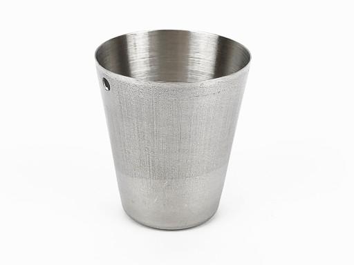 Poľovnícke kovové sklo na retiazke, 20 ml, darček pre poľovníka