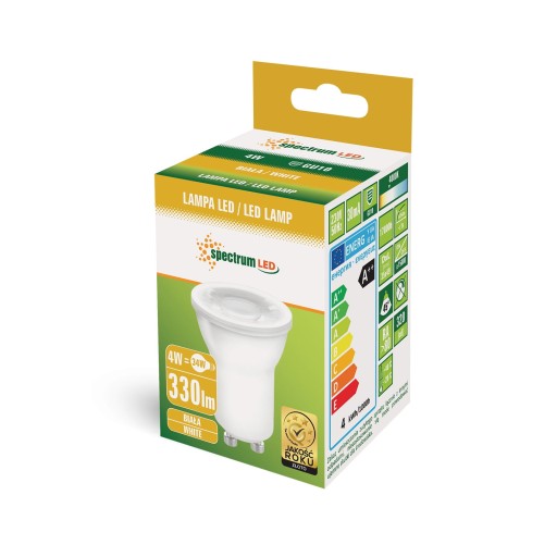 LED ŽIAROVKA 4W 4000K MR11 GU10 WOJ14107 SPEKTRUM