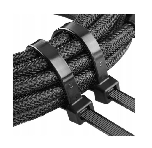 Sťahovacie pásky Sťahovacie pásky Čierne Veľmi pevné 2,5x150mm 100 kusov