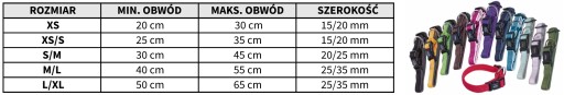 Nastaviteľný obojok pre psa Nobby Classic Preno XS