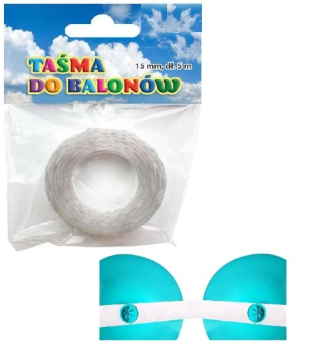 PÁSKA na balóny GIRLAND ŁUKÓW 5 m
