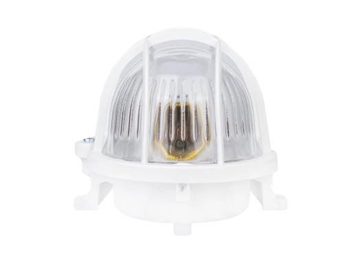 Lampa s oválnym kanálom s plastovou sieťkou 60W
