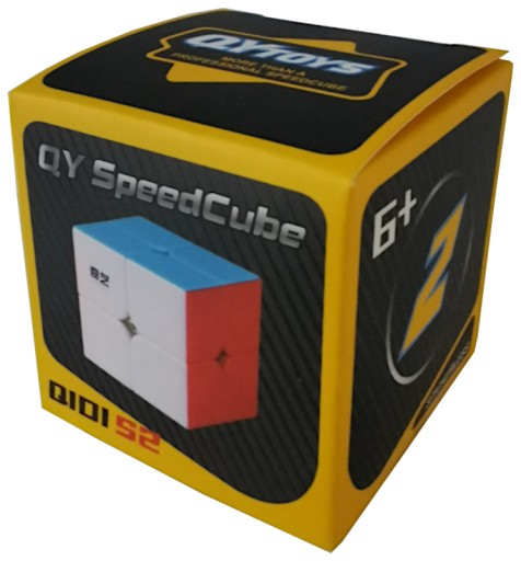 LOGIC CUB 2x2x2 QiYi SpeedCube QIDI S2 + ALGORITHMY a STOJAN