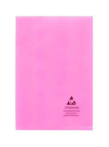 ANTISTATICKÉ OTVORENÉ ESD TAŠKY 160X220MM/0,080MM 100KS