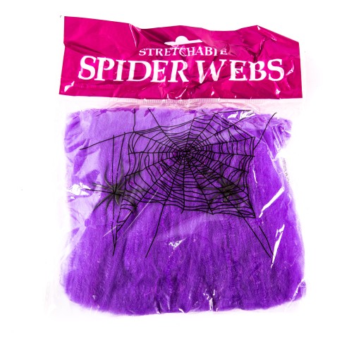 SPIDER'S WEB SPIDER'S WEB HALLOWEEN RÔZNE FARBY