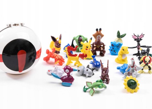 POKBALL + GUĽA PREKVAPENIA RÔZNE TYPY SÚPRAV ZBIERKY POKEMONOV