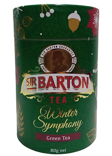 Mliečny čaj oolong so ZELENÝM strelným prachom sypaný 80g Sir Barton DARČEK