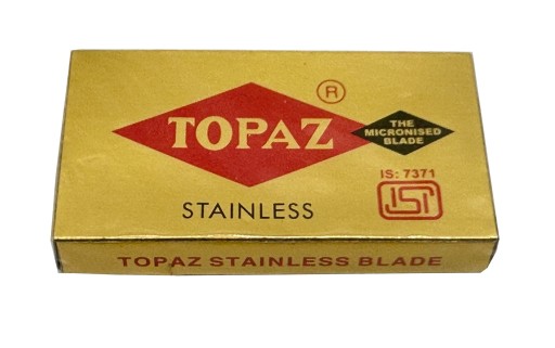 TOPAZ Nerezové žiletky na žiletky 5 ks.