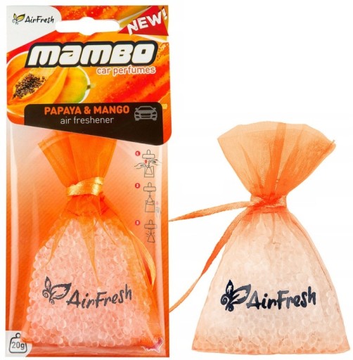 VÔŇA DO AUTO AIRFRESH MAMBO PAPAYA MANGO PRÍvesok