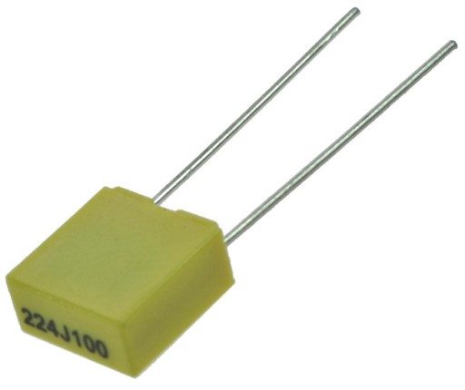 Kondenzátor MKT 220nF/100V (5 ks) /2480-5