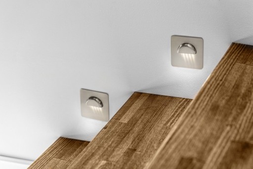 ESCADA KA DC12V hranaté GTV LED svietidlo na schodisko