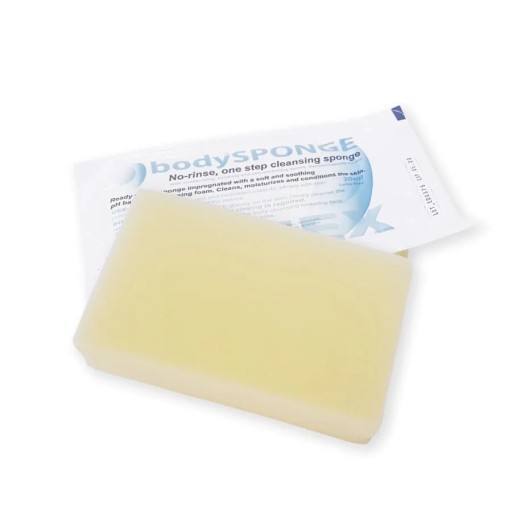 Špongia na umývanie tela namočená na umývanie pacientov Body Sponge s mydlom 1 ks