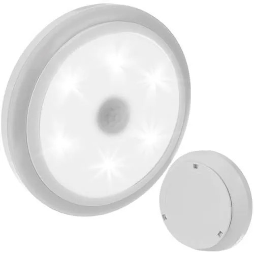 Nočná lampa LED žiarovka s pohybovým senzorom, lampa na batérie