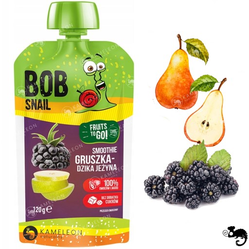 BOBSNAIL MUS PURSE smoothie MIX 4 príchute 0,48KG