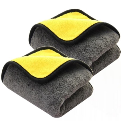 2 x UTERÁK Z MIKROVLÁKNA NA UMÝVANIE A SUŠENIE AUTOLAKU 30x30