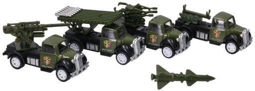 Kovové autíčko MILITARY mini autíčko 1:55 4495